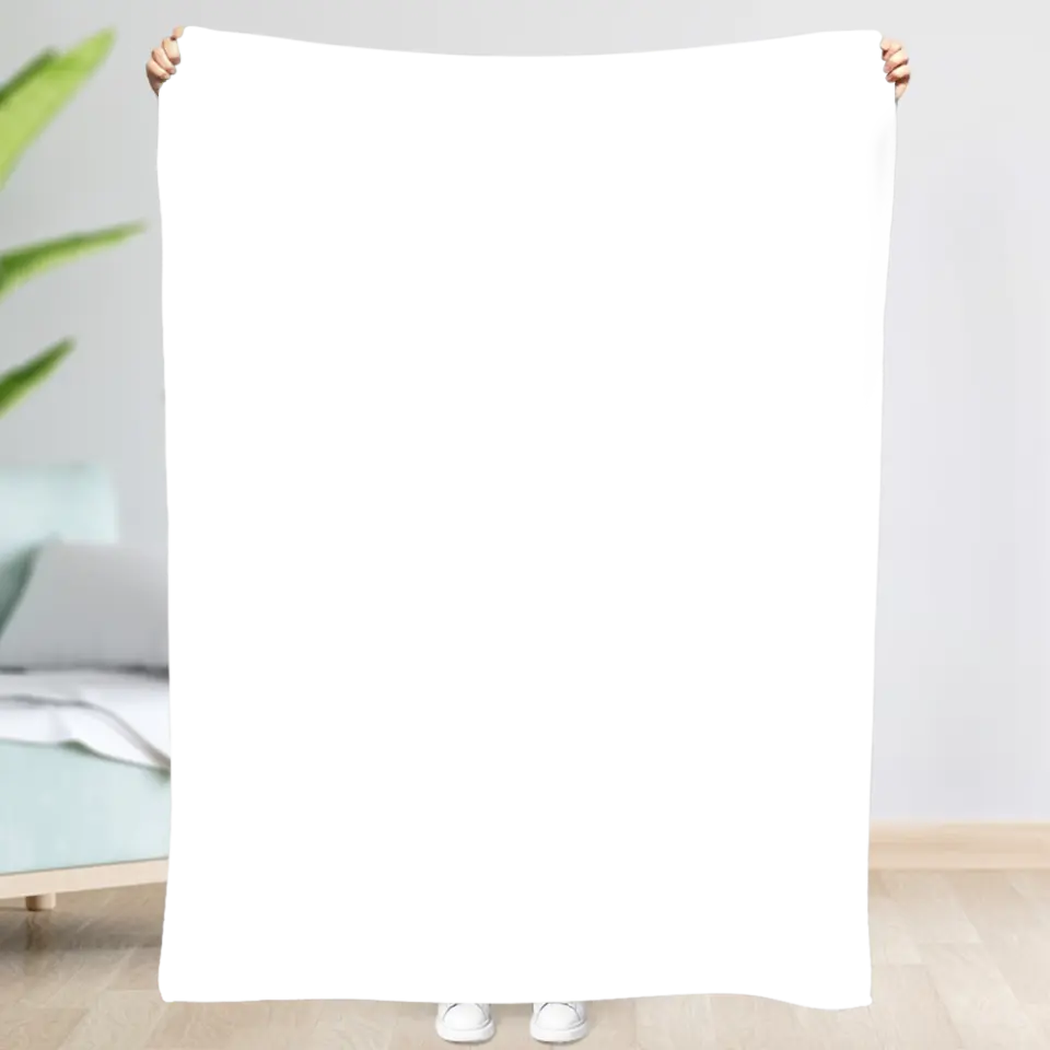 Personalized Pet Portrait Blanket