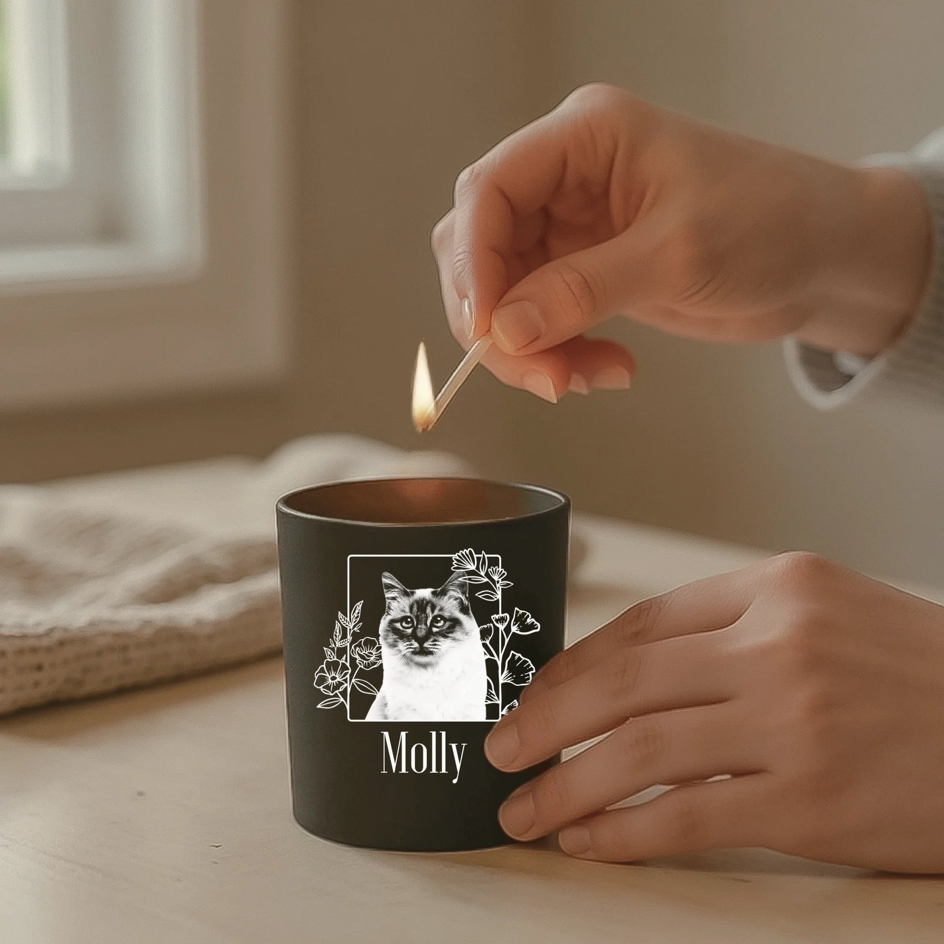 Tealight Holder SHOP graviert 3