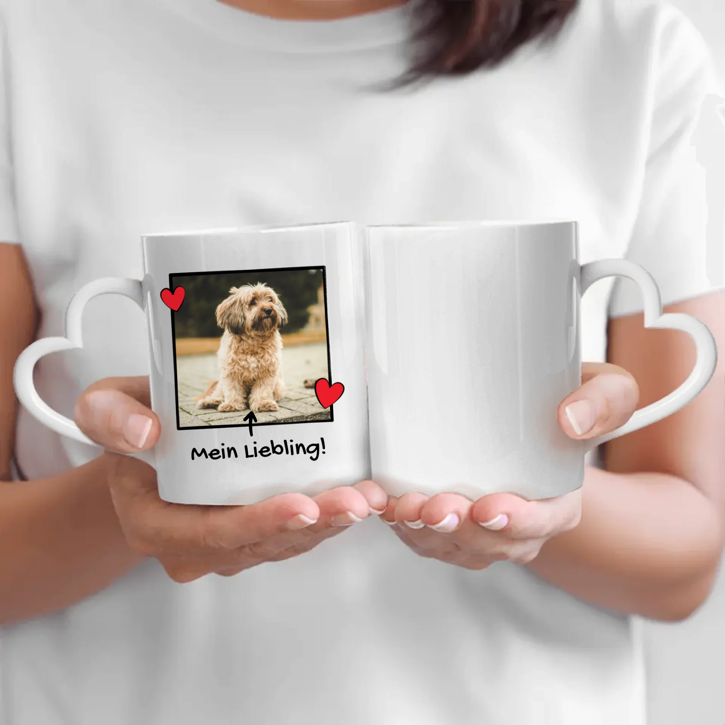 Personalisierte Tasse mit Hund oder Katze - In liebevoller Erinnerung