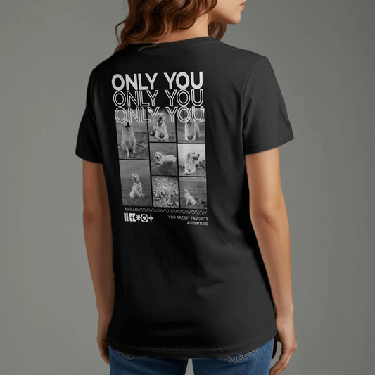 Personalisiertes T-Shirt mit Hund oder Katze - In liebevoller Erinnerung