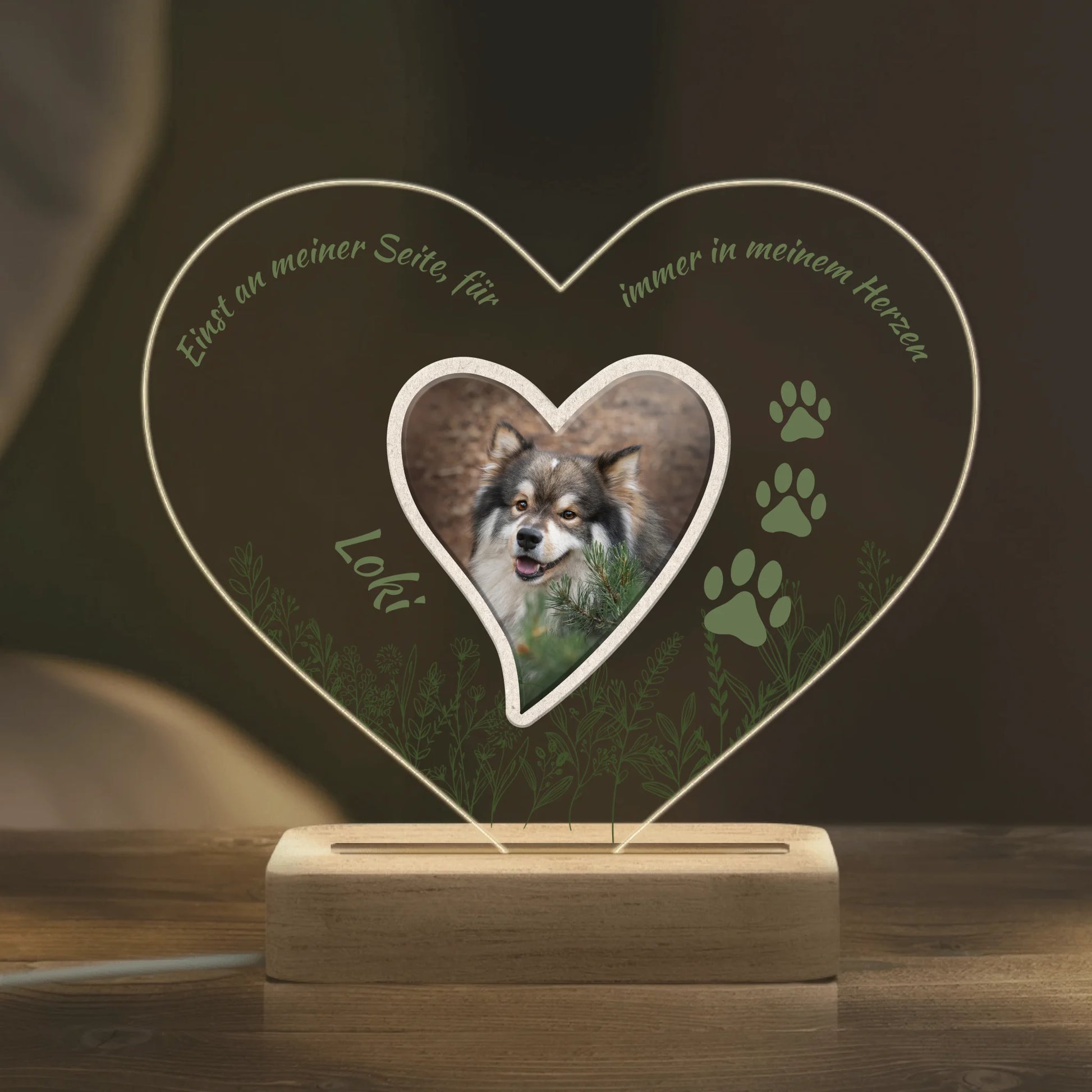 LED Nachtlicht Heart top
